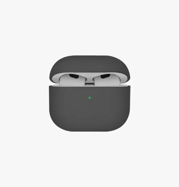 UNIQ LINO LIQUID SILICONE CASE FOR AIRPODS 4TH GEN | GREY